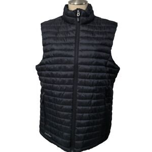 NWOT Eddie Bauer Women's Packable Puffer Vest Black  Quilted Lightweight 2XL